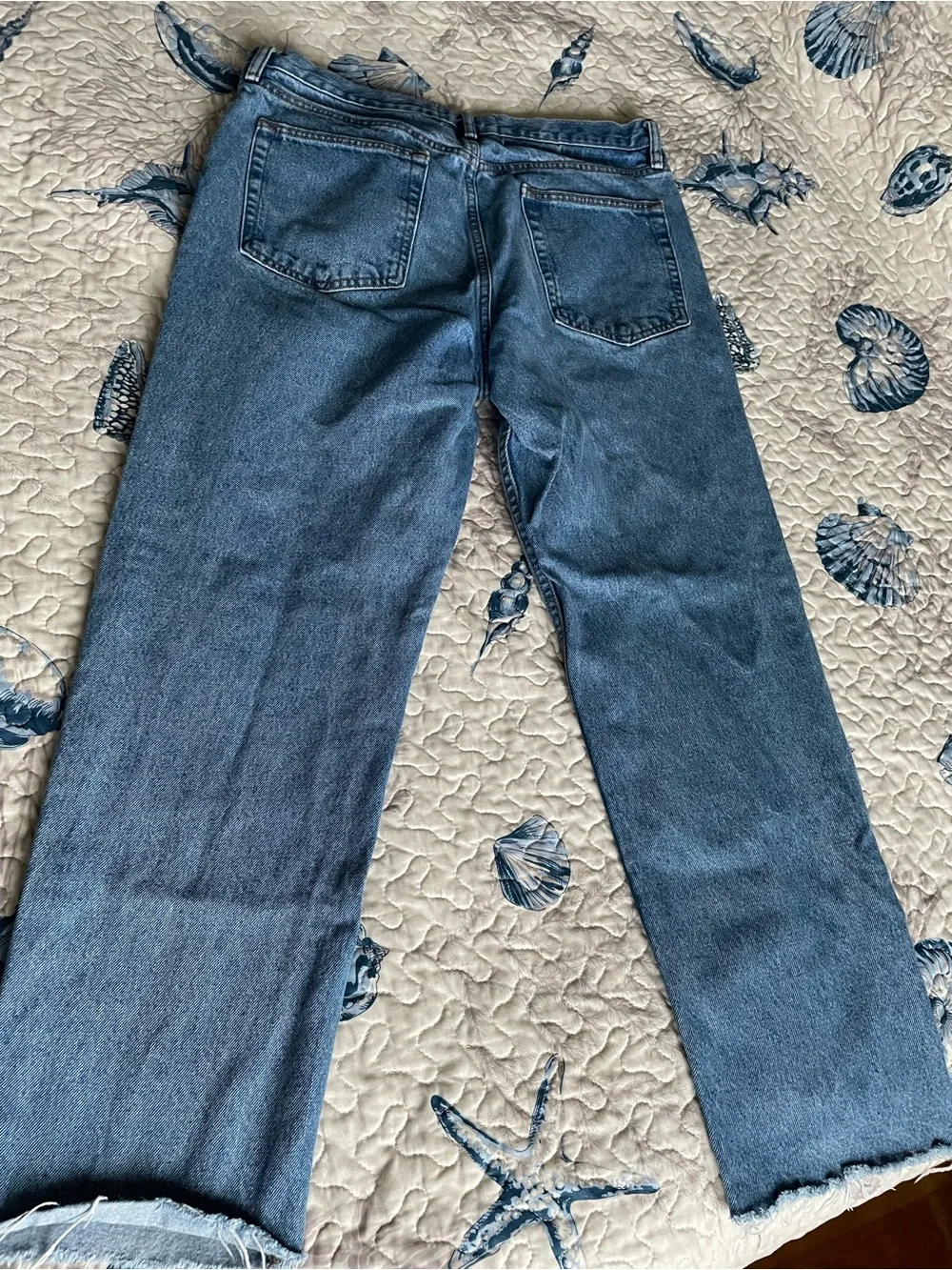 BDG Straight-Leg Jeans in Mid Blue Wash